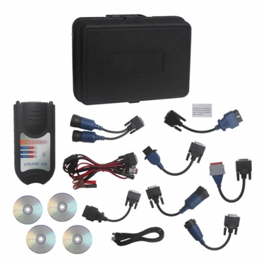 XTruck USB Link + Software Diesel Truck Diagnose Interface and Software with All Installers