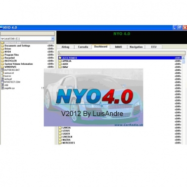 NYO V4.0 Full for Odometer RadioCar Airbag Navigator Free Shipping