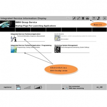 2013.12 BMW ICOM ISTA-D:3.40.30 ISTA-P:51.2.001 Latest Software Multi-Language