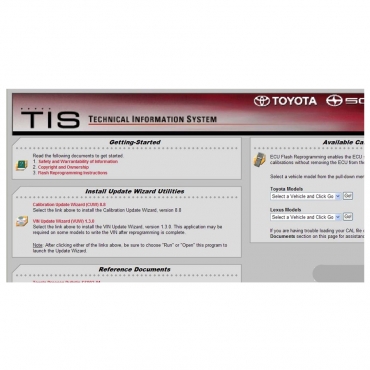 Toyota ECU Flash Reprogramming DVD