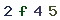 Validation Code